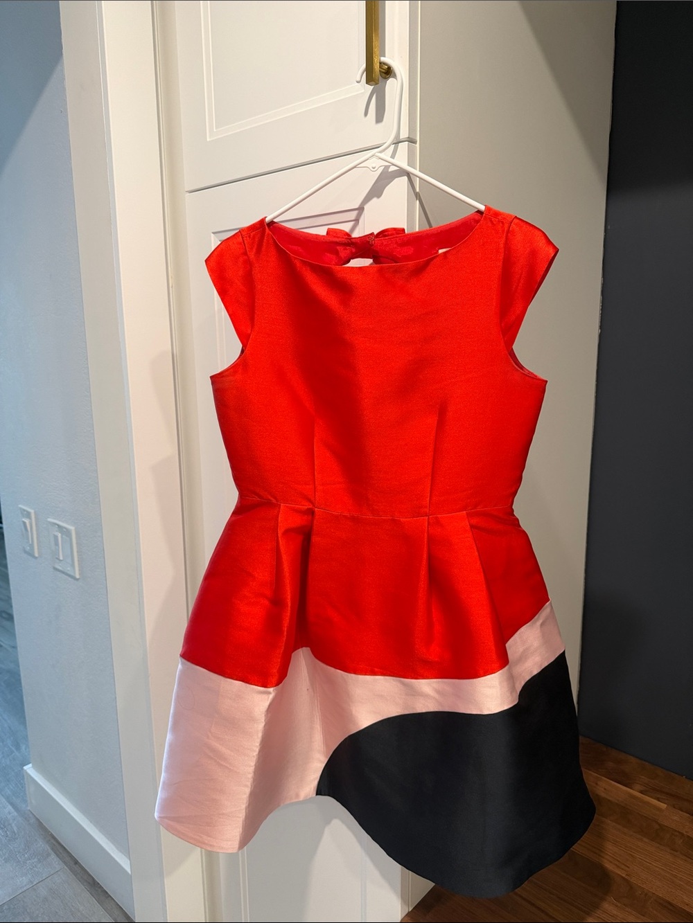 kate spade Red Satin Dress